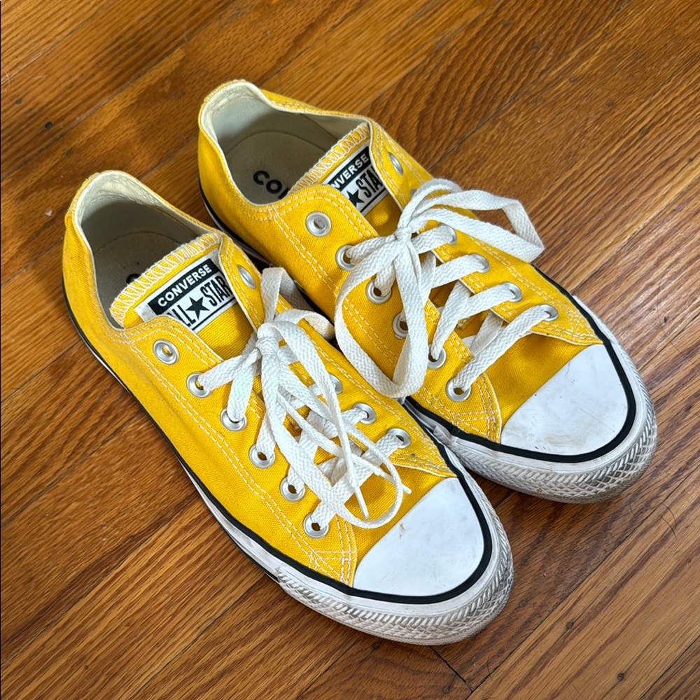 Converse Yellow Chuck Taylor Sneakers
